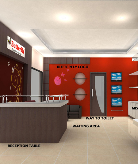 Buterfly Show Room